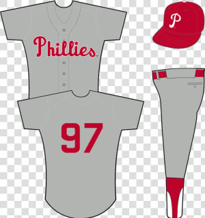 Philadelphia Phillies Uniform Home  HD Png Download