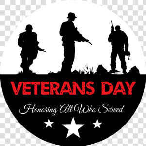 Veterans Day Static Cling   Veterans Day Silhouette  HD Png Download