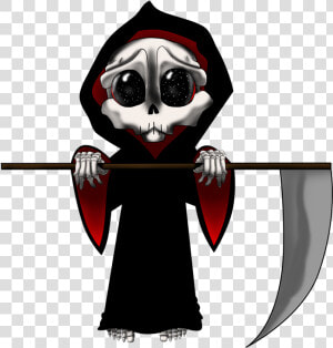 Clip Art Reaper Vector   Grim Reaper Chibi Reaper  HD Png Download