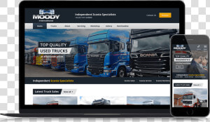 Moody International   Trailer Truck  HD Png Download