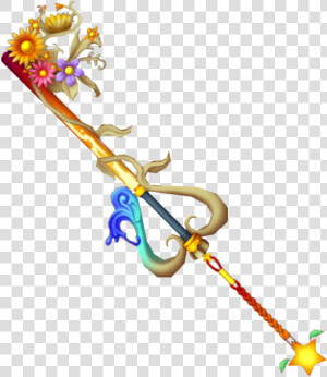 Destiny S Embrace   Kingdom Hearts Kairi Keyblade  HD Png Download