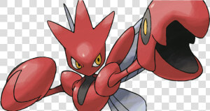 Scizor Pokemon   Png Download   Red Fight Type Pokemon  Transparent Png