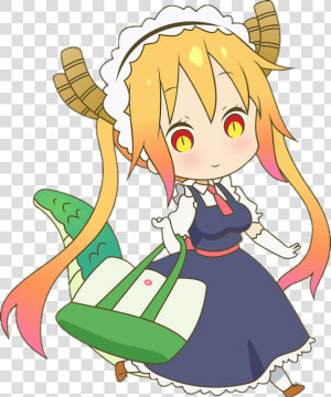  tohru  cute  kobayashi san Chi No Maid Dragon   Miss Kobayashi  39 s Dragon Maid Stickers  HD Png Download