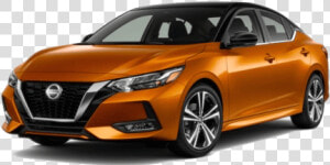 A Two tone Monarch Orange Metallic   Super Black Nissan   2020 Nissan Sentra Colors  HD Png Download