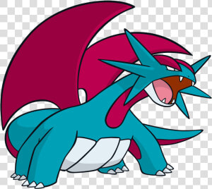 Pokemon Salamence Png  Transparent Png