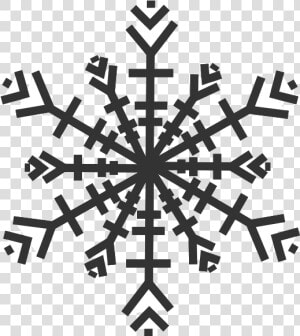 Grey Snowflake Svg Clip Arts   Snowflake Sign  HD Png Download