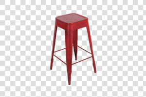 Tolix Bar Stool Wooden Seat  HD Png Download