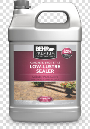 Jug Of Concrete  Brick  amp  Tile Low Lustre Sealer   Behr Concrete Sealer  HD Png Download