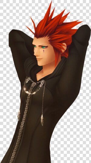  kingdomhearts  axel  kh   Kingdom Hearts 358 2 Days Render  HD Png Download