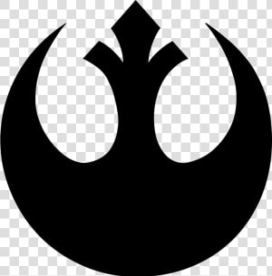 Star Wars Silhouette Png   Png Download   Rebel Alliance Logo Png  Transparent Png