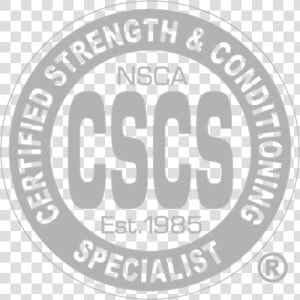 Nsca Cscs  HD Png Download