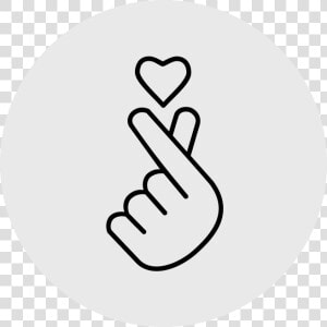 Mind tricks   Korean Saranghae Hand Sign  HD Png Download