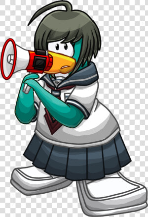 Nagito Komaeda Club Penguin  HD Png Download