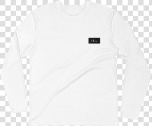 Image Of Ill Concept White Long sleeve Tee   Long sleeved T shirt  HD Png Download