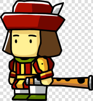 Scribblenauts Pied Piper   Scribblenauts Citizen  HD Png Download