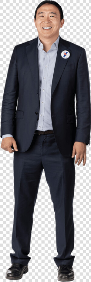 Andrew Yang Full Body  HD Png Download