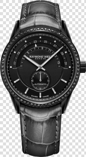 Raymond Weil Freelancer 38mm Black Diamond  HD Png Download