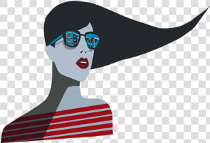 Woman  Street Art  Art  Girl  Stylish  Sunglasses   Png Art Girl  Transparent Png