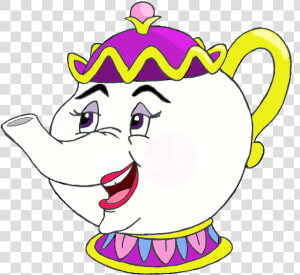 Beautiful Mrs   Potts  HD Png Download