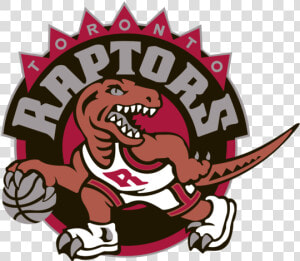 The Toronto Raptors Debut Logo Circa   Toronto Raptors Old Logo  HD Png Download