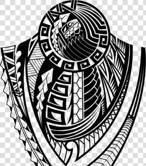 Full Sleeve Tribal Tattoos   Circle Polynesian Tattoo Design  HD Png Download