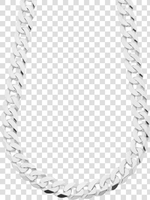 Chain Transparent Silver   Chain Silver Necklace Png  Png Download