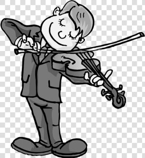 Practice The Violin Coloring Clipart   Png Download   Practice The Violin Drawing  Transparent Png