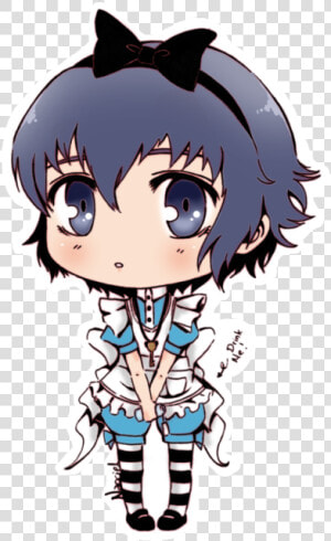 Clip Art Black Butler Chibi Naoto   Cartoon  HD Png Download