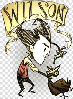 Transparent Wilson Castaway Png   Dont Starve Wilson  Png Download