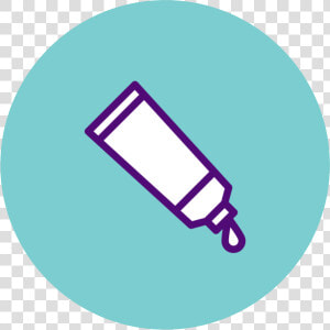 Transparent Syringe Icon Png   Topical Medication Icon  Png Download