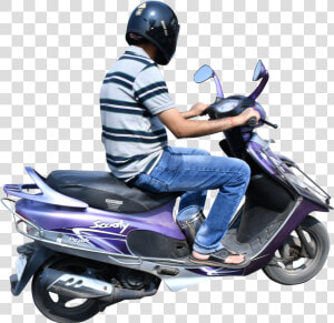 Motorized Scooter  HD Png Download