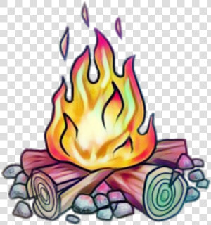 Transparent Bonfire Clipart Png   Campfire Clipart  Png Download