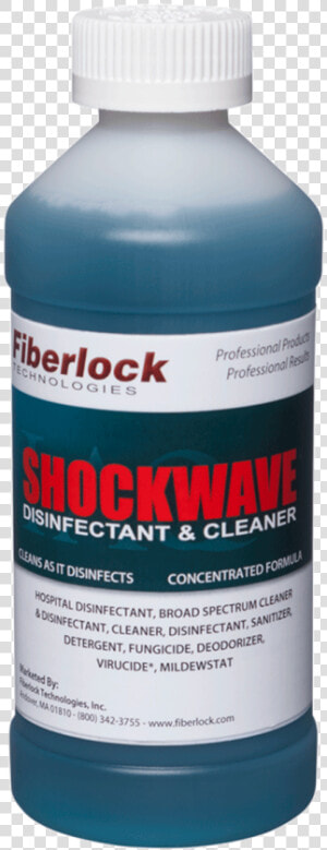 10oz Bottle 2 Pack Fiberlock Shockwave   Fiberlock 1 Gal  Cleaner And Disinfectant 8310 1 c4  HD Png Download