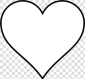 Heart Clipart Black And White White Heart Clipart    White Heart Clipart  HD Png Download