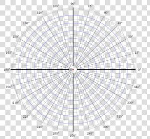 Printable Polar Coordinate Graph Paper Akba Eenw Coordinates  HD Png Download