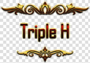 Triple H Decorative Name Png   Sharma Name  Transparent Png