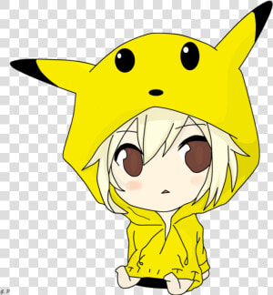 Thunderbolt Drawing Pikachu Wallpaper Pokemon   Pikachu Anime Boy  HD Png Download