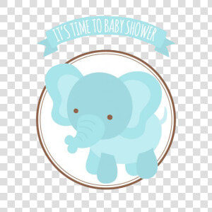 African Bush Elephant Infant Elephantidae Baby Shower  HD Png Download