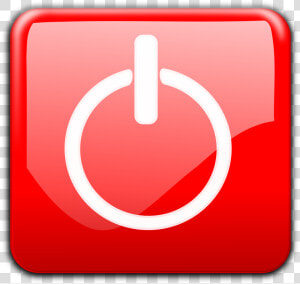 Shut Down Computer Sign  HD Png Download