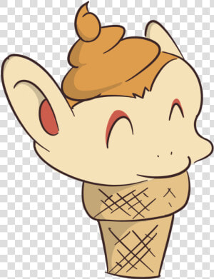 Soft Serve Chimchar     Cartoon  HD Png Download