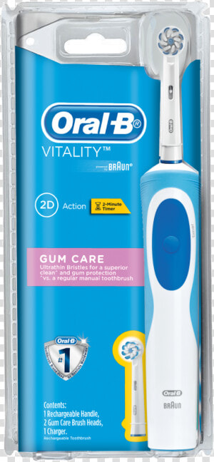 Oral b Vitality Gum Care Electric Toothbrush  HD Png Download