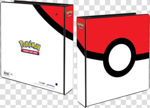 Ultra Pro Pokemon 2 Inch Album Poke Ball   Pokemon Binders  HD Png Download