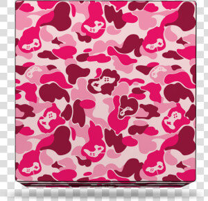 Sony Ps4 Pro Pink Game Camo Skin Class Lazyload Lazyload   Bape Camo Blue  HD Png Download