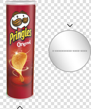 Pringles Grab  amp  Go Small Original 37g 12 Pack   Png   Batch Code On Pringles Can  Transparent Png