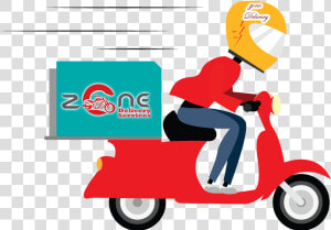 Scooter Clipart Delivery Scooter   Free Delivery Bike Png  Transparent Png