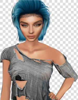 Kylie Jenner Imvu On Twitter Png Kylie Jenner Imvu   Girl  Transparent Png