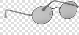 Oval Metal Sunglasses In Colour Meteorite   Oval  HD Png Download