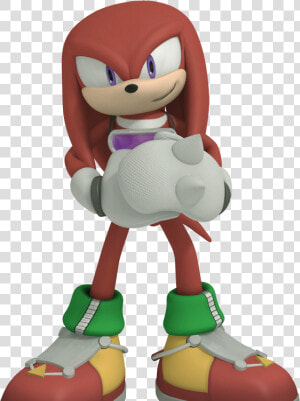 Knuckles The Echidna Sonic Free Riders  HD Png Download