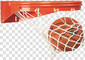 Backboard Basketball Nba Net Breakaway Rim   Basketball In Hoop Png  Transparent Png