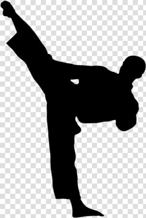 Kick Karate Martial Arts Taekwondo Clip Art   Martial Arts  HD Png Download